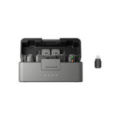 DJI Mic 3（两发一收，含充电盒）  手机连接头（Lightning）